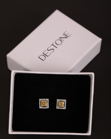 CANNARY DIAMOND CHIC EARRINGS