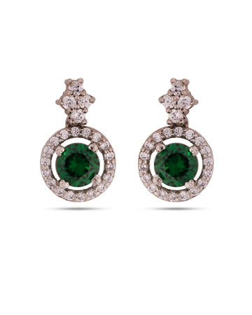 EMERALD CASCADE EARRINGS