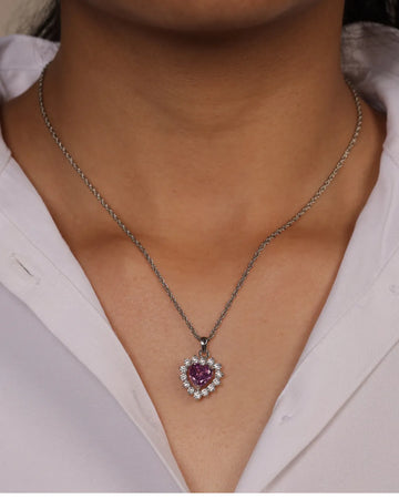 IMPERIAL VIOLET NECKLACE