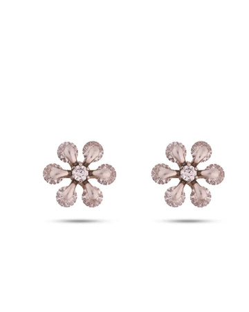 ROUND PETAL EARRINGS