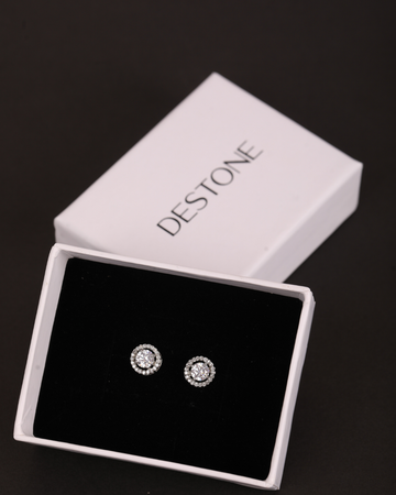 TIMELESS SOLITAIRE EARRINGS