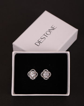 ETERNAL SOLITAIRE EARRINGS