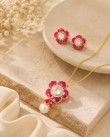 Ruby Camellia set