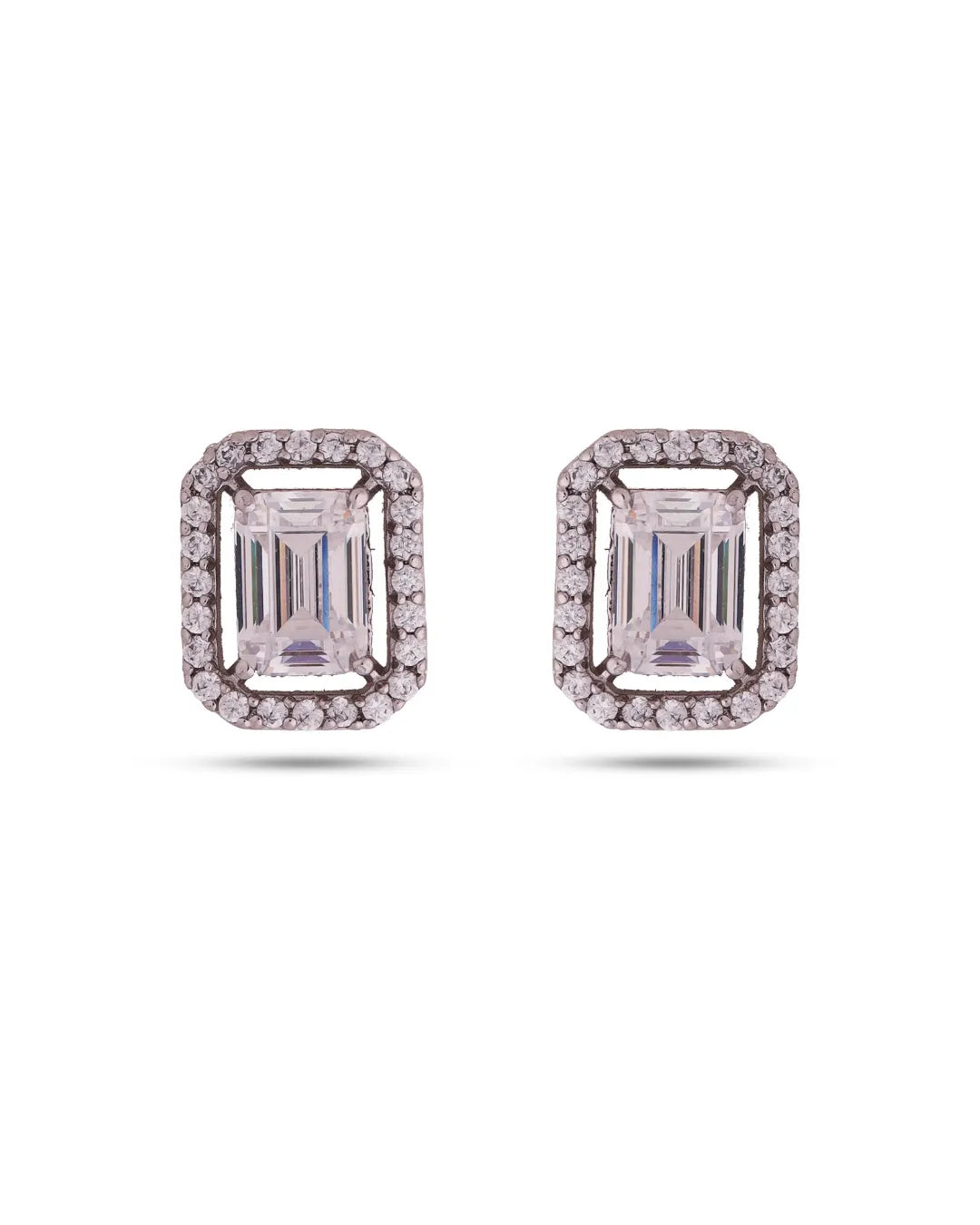 EMERALD DIAMOND EARRINGS