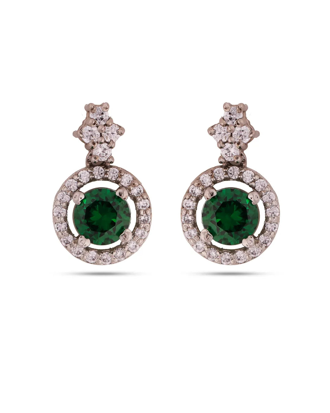 EMERALD CASCADE EARRINGS