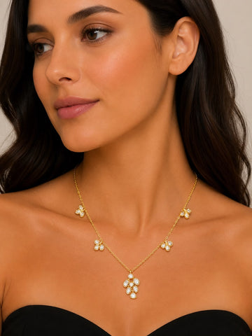 Ivory blossom necklace