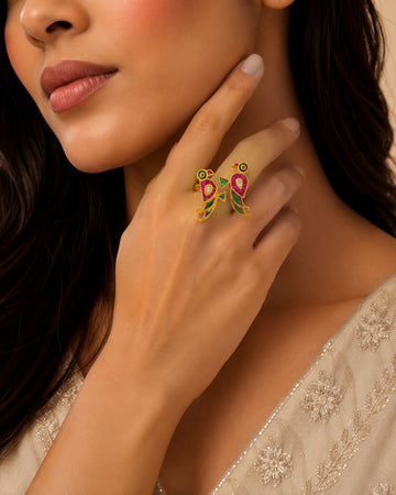 The Parrot Duet Ring