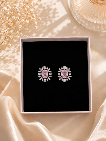 Elara pink earrings